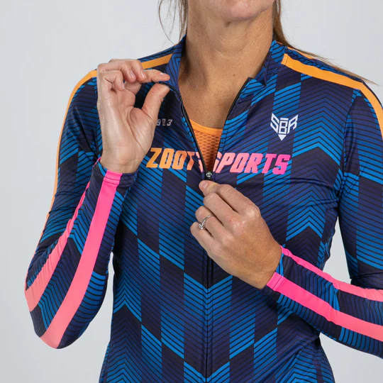 Áo đạp xe tay dài Nữ Zoot Ltd Cycle Sun Stop Ls Jersey - Speedway