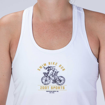 Áo chạy bộ Nữ Zoot LTD Run Singlet - Tri Girl