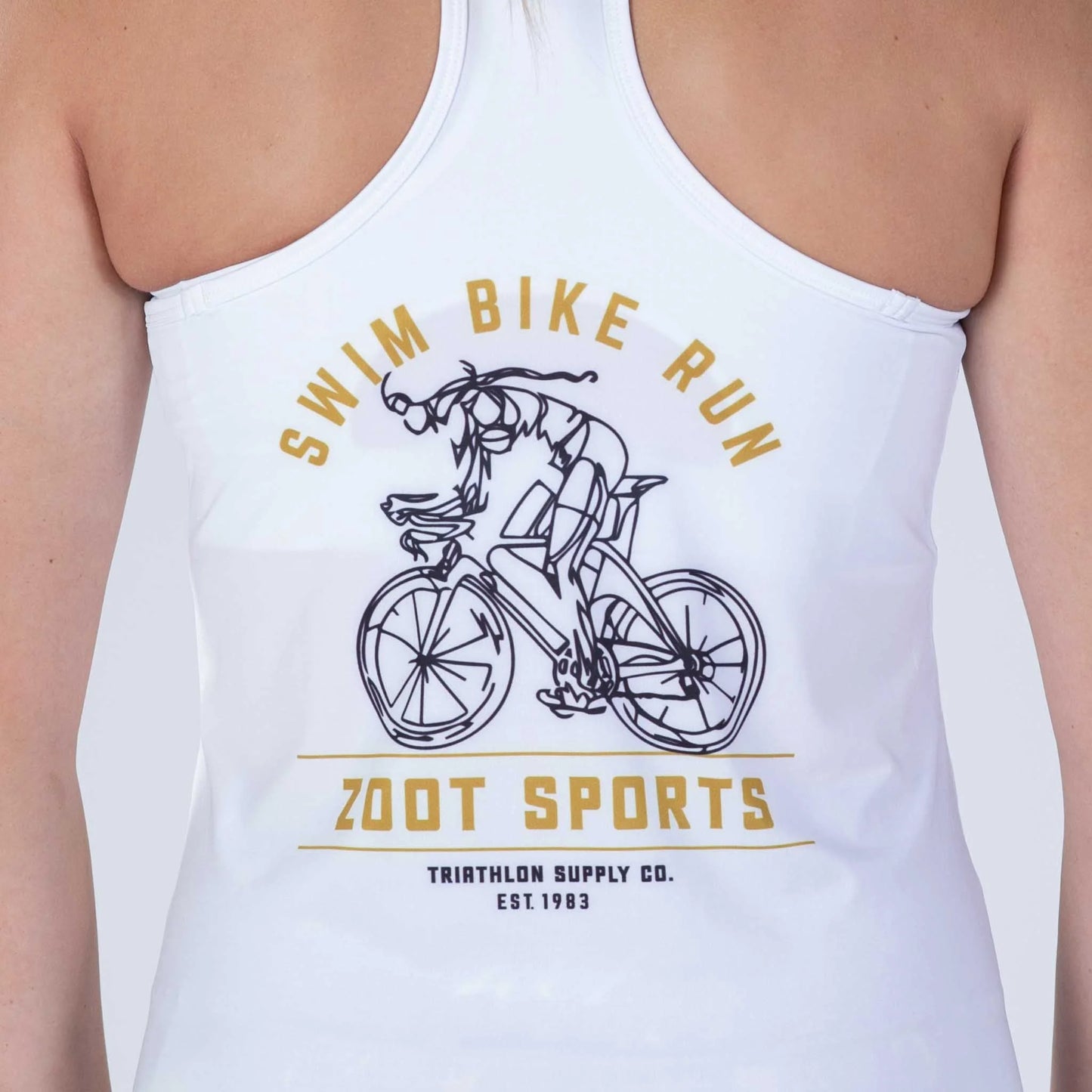 Áo chạy bộ Nữ Zoot LTD Run Singlet - Tri Girl