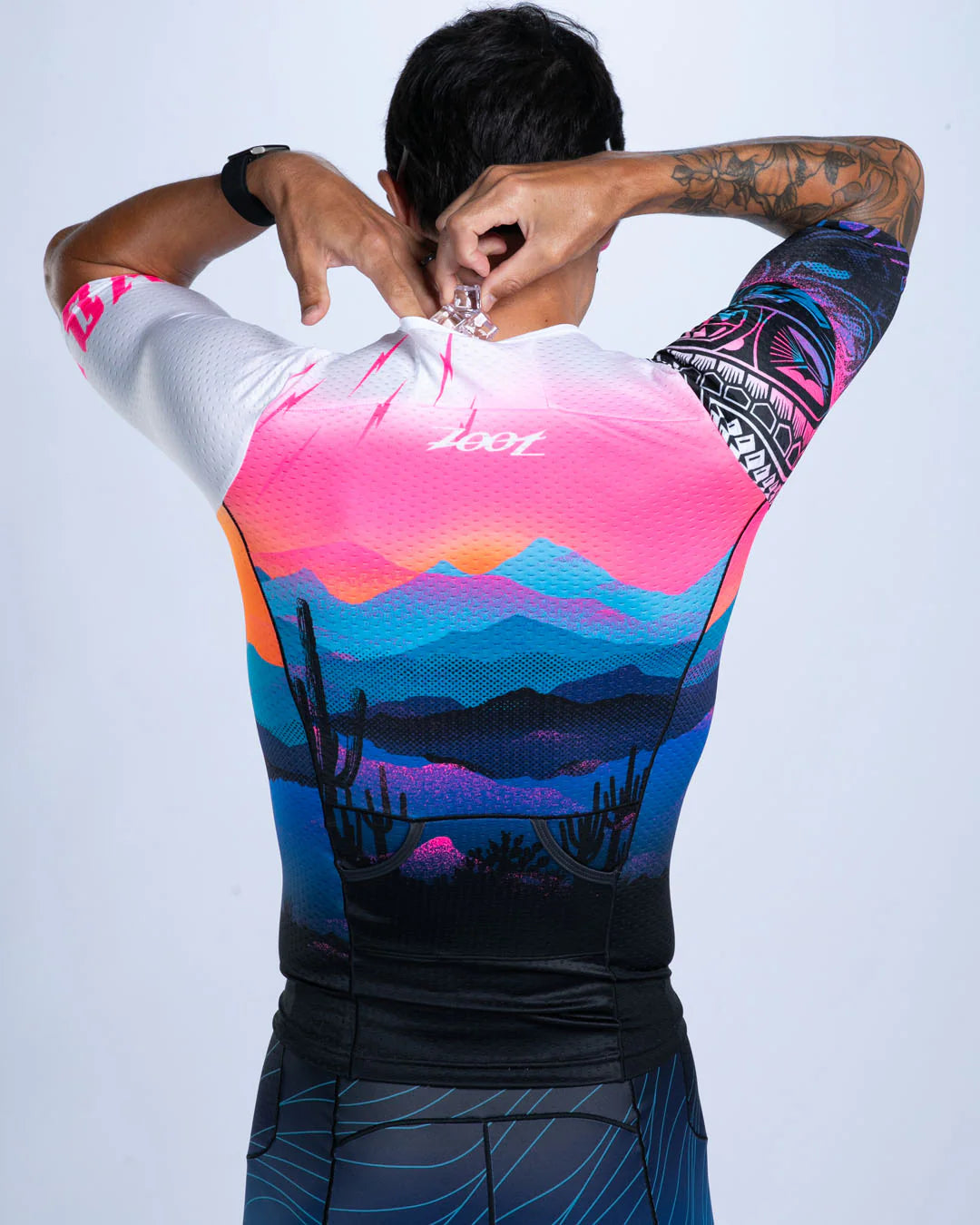 Áo Ba Môn Nam Zoot Men's Ltd Tri Aero Jersey - Elements