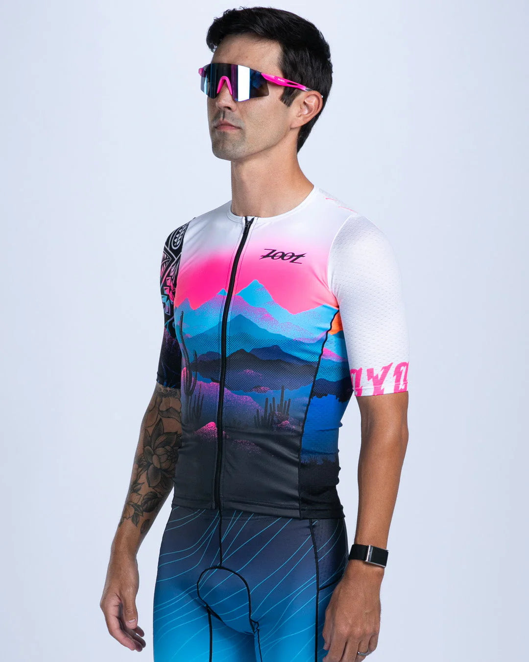 Áo Ba Môn Nam Zoot Men's Ltd Tri Aero Jersey - Elements
