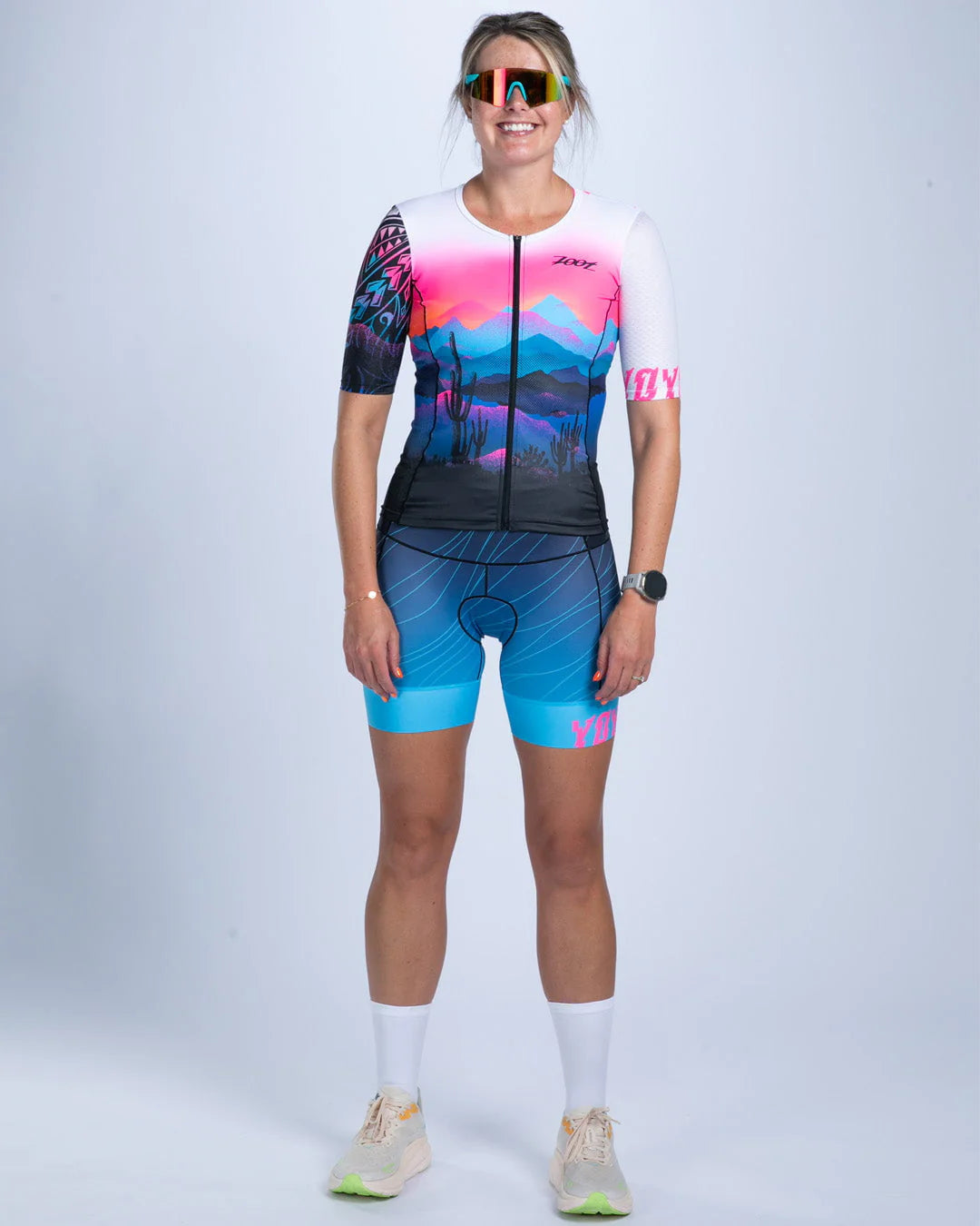 Áo Ba Môn Nữ Zoot Women's Ltd Tri Aero Jersey - Elements