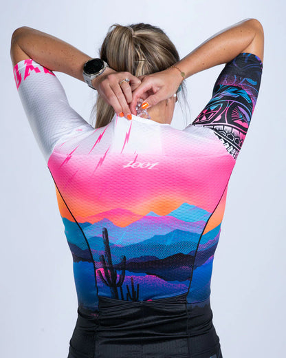 Áo Ba Môn Nữ Zoot Women's Ltd Tri Aero Jersey - Elements