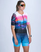 Áo Ba Môn Nữ Zoot Women's Ltd Tri Aero Jersey - Elements