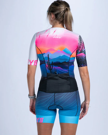 Áo Ba Môn Nữ Zoot Women's Ltd Tri Aero Jersey - Elements