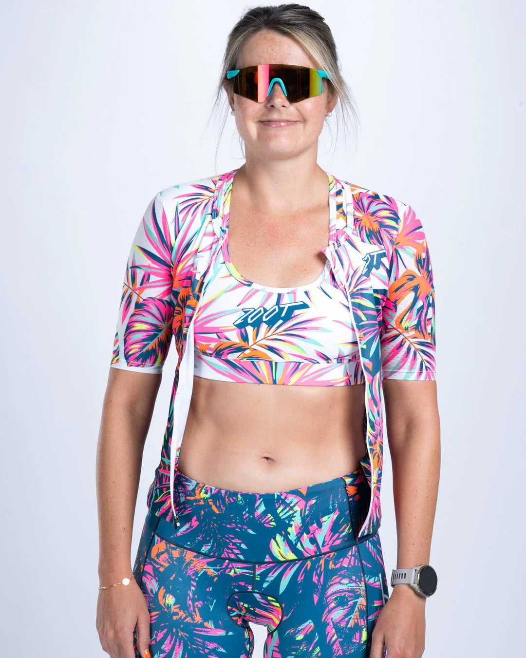 Áo Ba Môn Nữ Zoot Women's Ltd Tri Aero Jersey - Island Orginal