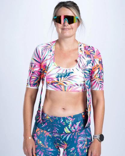 Áo Ba Môn Nữ Zoot Women's Ltd Tri Aero Jersey - Island Orginal
