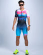 Đồ ba môn Nam Zoot Men's Ltd Tri Aero Fz Racesuit - Elements