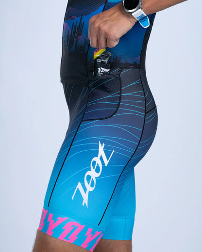 Đồ ba môn Nam Zoot Men's Ltd Tri Aero Fz Racesuit - Elements