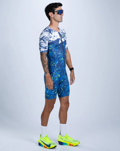Đồ Ba Môn Nam Zoot Men's Ltd Tri Aero Fz Racesuit - Island Original