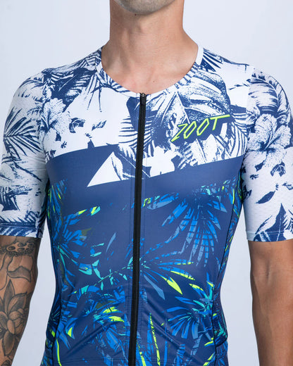 Đồ Ba Môn Nam Zoot Men's Ltd Tri Aero Fz Racesuit - Island Original