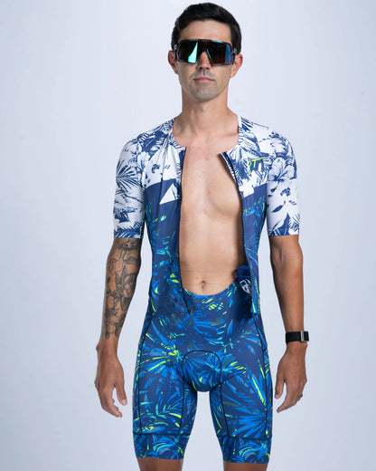 Đồ Ba Môn Nam Zoot Men's Ltd Tri Aero Fz Racesuit - Island Original