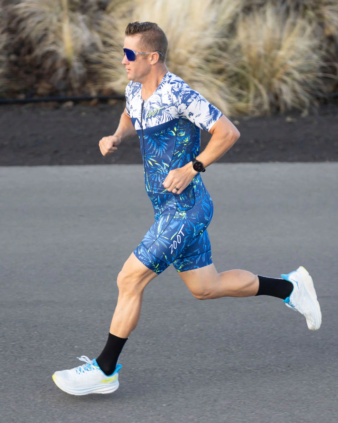Đồ Ba Môn Nam Zoot Men's Ltd Tri Aero Fz Racesuit - Island Original
