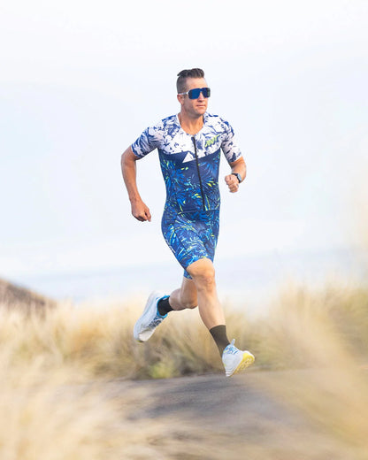 Đồ Ba Môn Nam Zoot Men's Ltd Tri Aero Fz Racesuit - Island Original