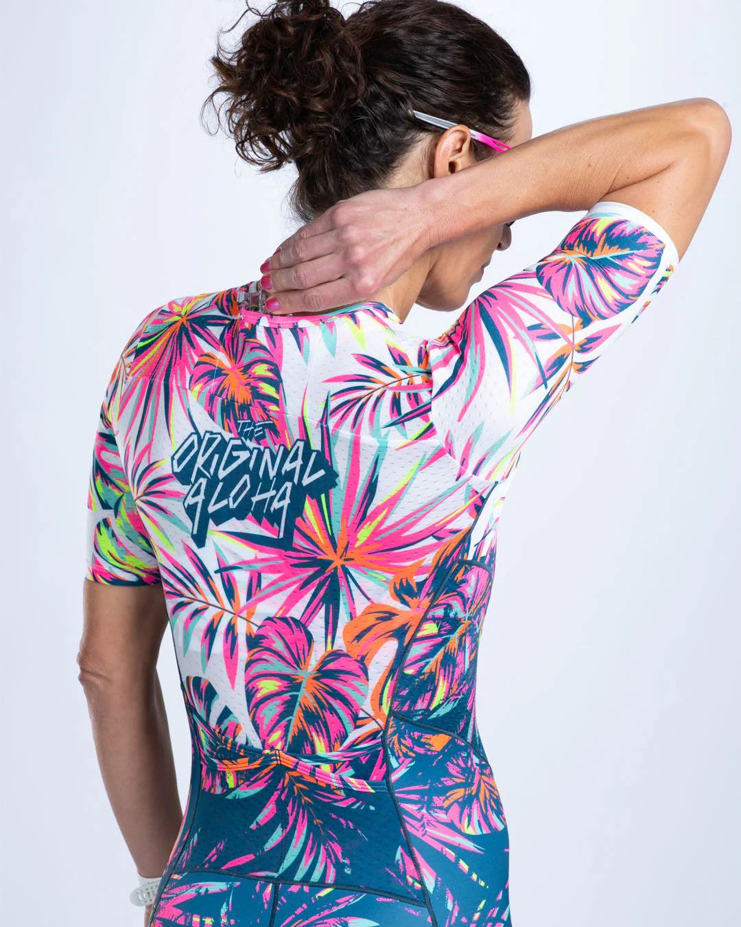 Đồ Ba Môn Nữ Zoot Women's Ltd Tri Aero Fz Racesuit - Island Original