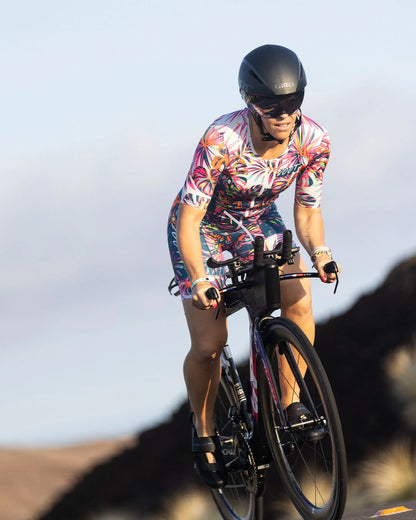 Đồ Ba Môn Nữ Zoot Women's Ltd Tri Aero Fz Racesuit - Island Original
