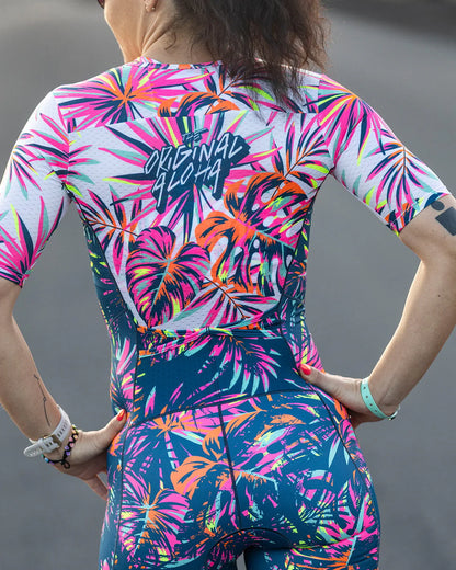 Đồ Ba Môn Nữ Zoot Women's Ltd Tri Aero Fz Racesuit - Island Original