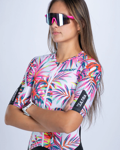 Đồ ba môn Nữ Zoot Women's Ultra Tri P1 Exos Racesuit - Island Original