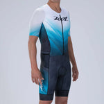 ZOOT Men's Ltd Tri Aero Fz Racesuit - Blue Wave