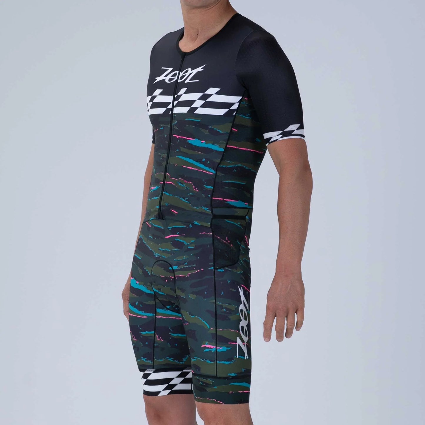Đồ Ba môn Nam Zoot LTD Tri Aero Fz Racesuit - Cali Camo