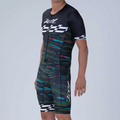Đồ Ba môn Nam Zoot LTD Tri Aero Fz Racesuit - Cali Camo