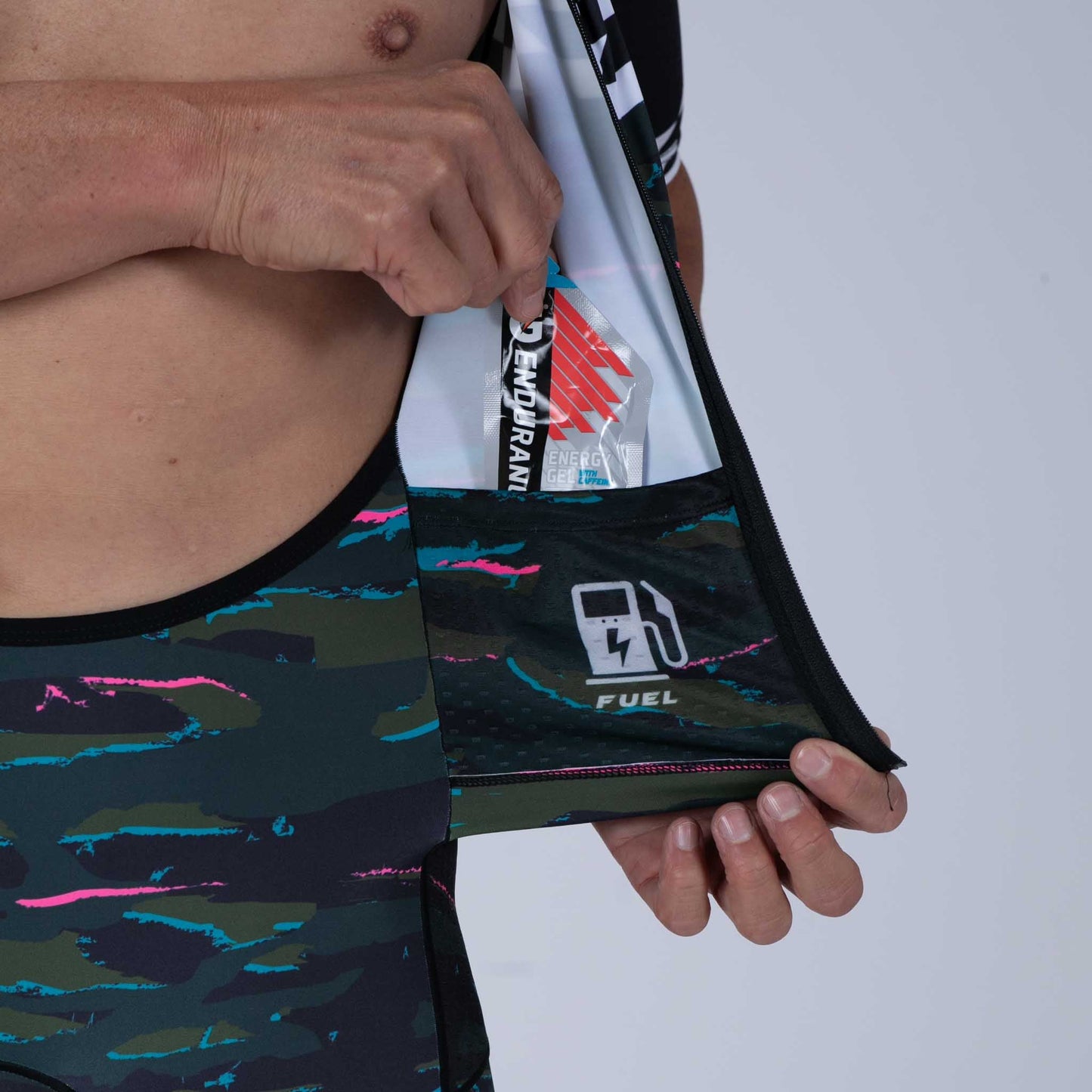 Đồ Ba môn Nam Zoot LTD Tri Aero Fz Racesuit - Cali Camo