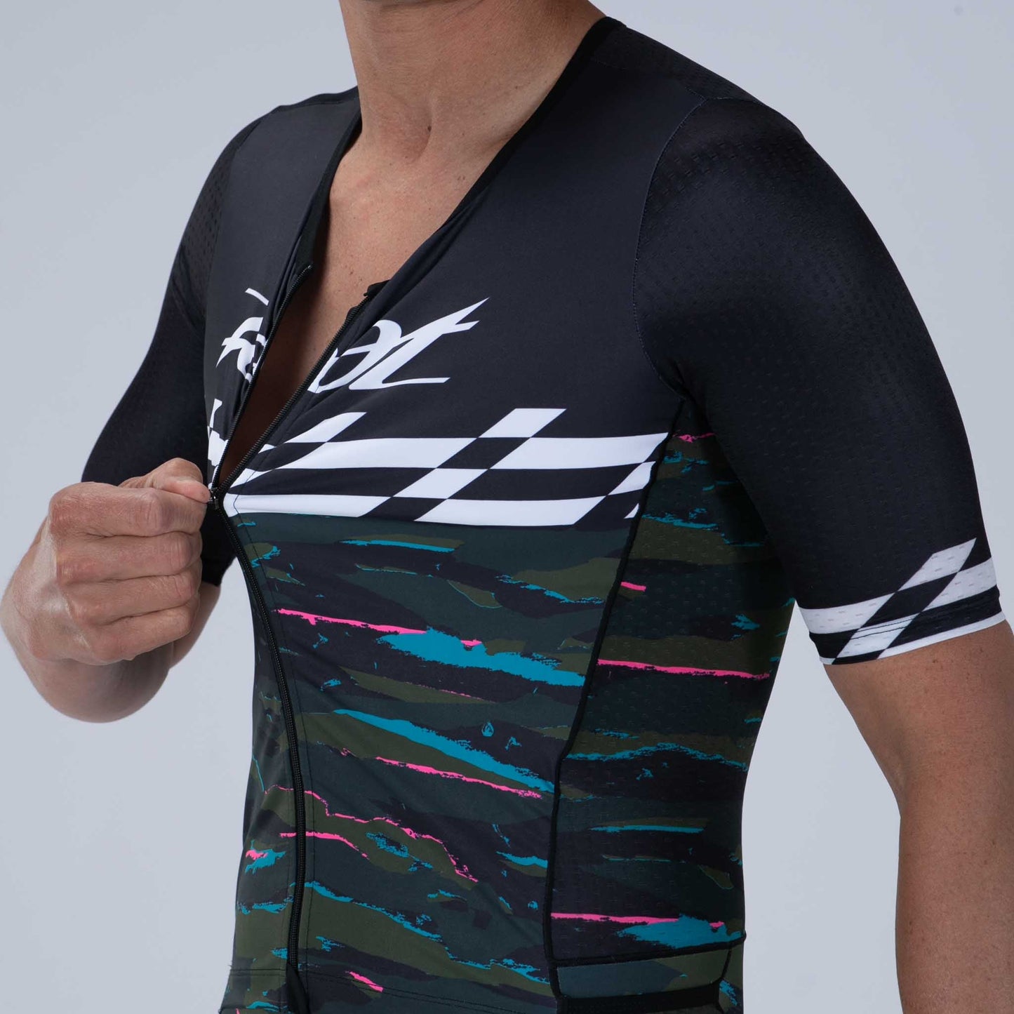 Đồ Ba môn Nam Zoot LTD Tri Aero Fz Racesuit - Cali Camo