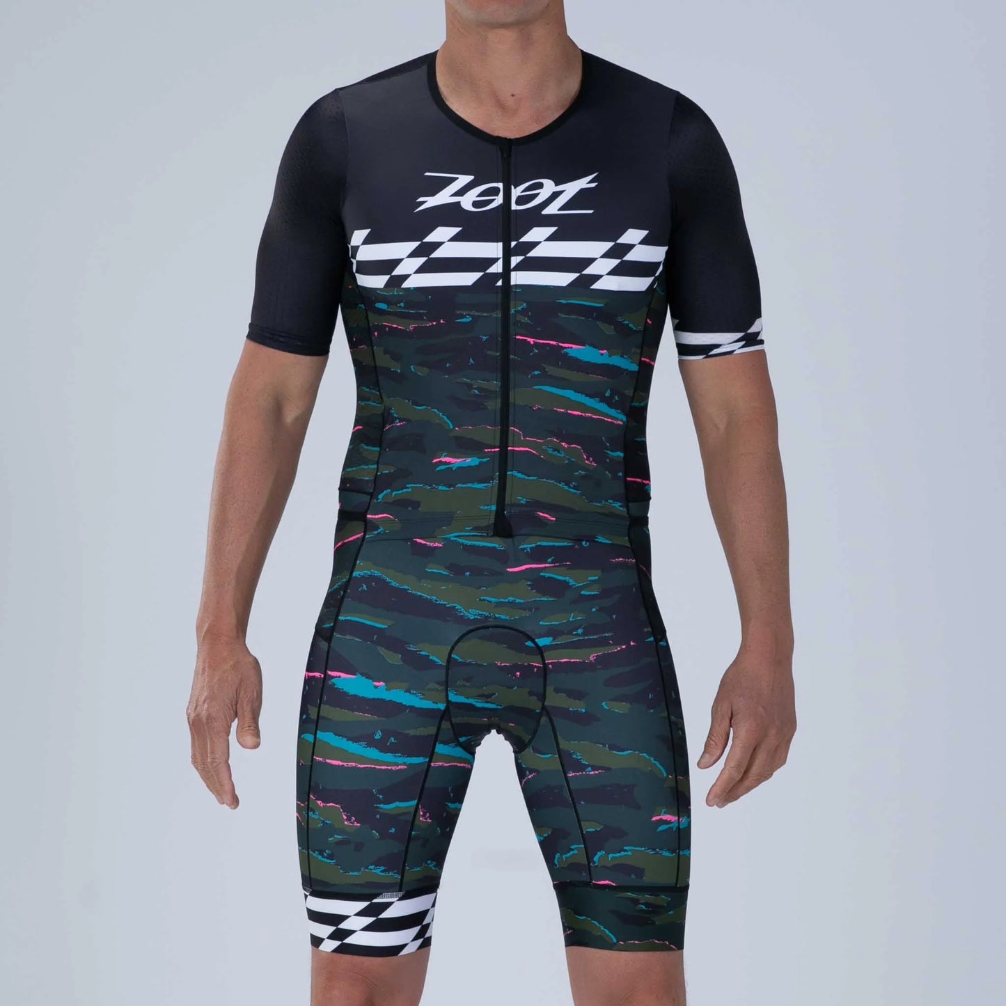 Đồ Ba môn Nam Zoot LTD Tri Aero Fz Racesuit - Cali Camo