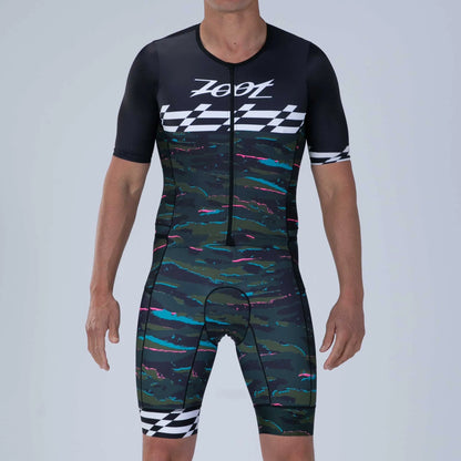 Đồ Ba môn Nam Zoot LTD Tri Aero Fz Racesuit - Cali Camo