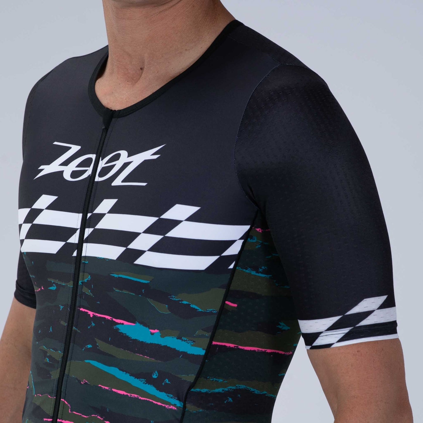 Đồ Ba môn Nam Zoot LTD Tri Aero Fz Racesuit - Cali Camo