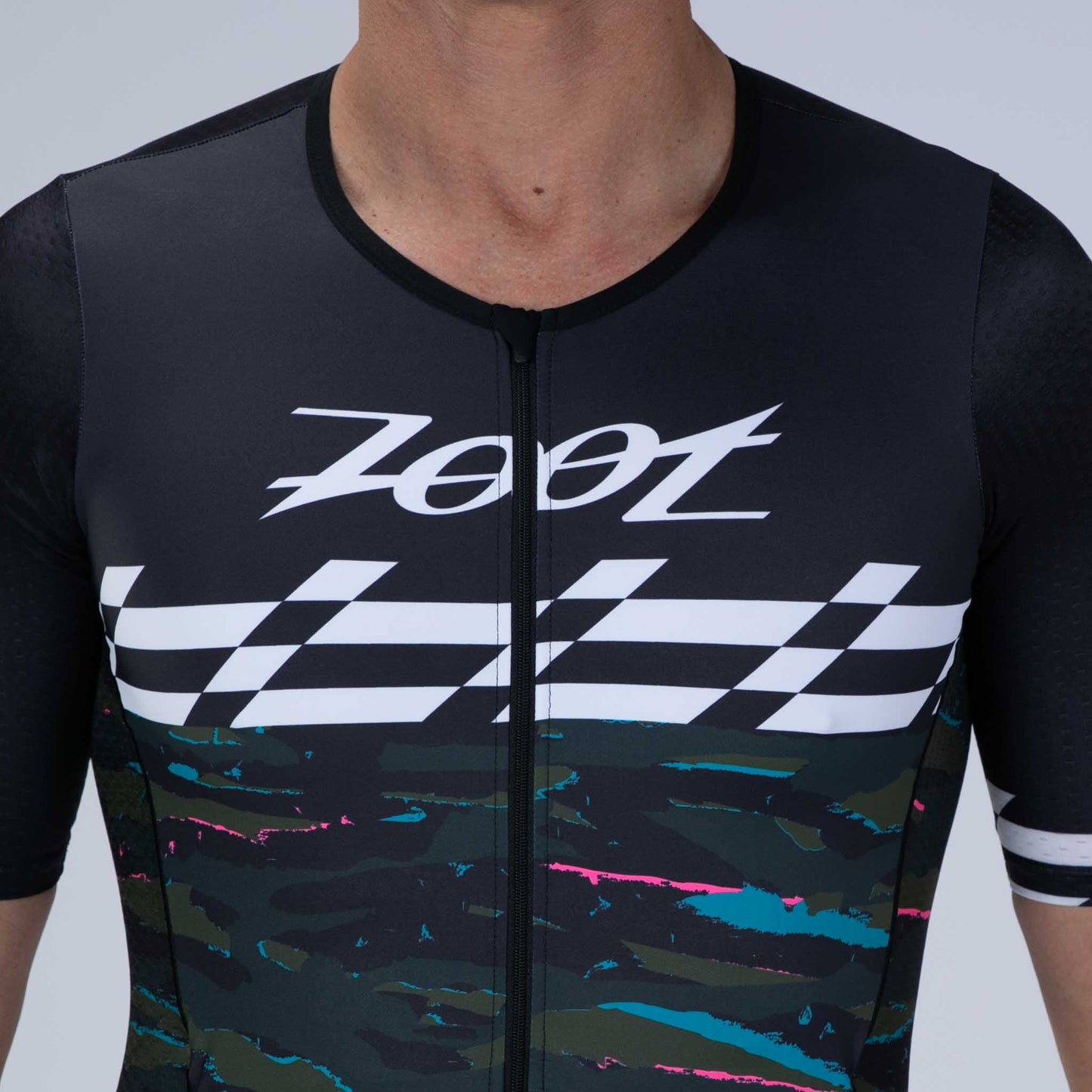 Đồ Ba môn Nam Zoot LTD Tri Aero Fz Racesuit - Cali Camo