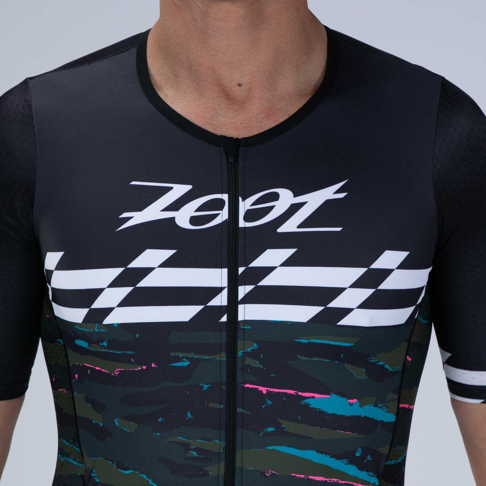 ZOOT Men's Ltd Tri Aero Fz Racesuit - Cali Camo