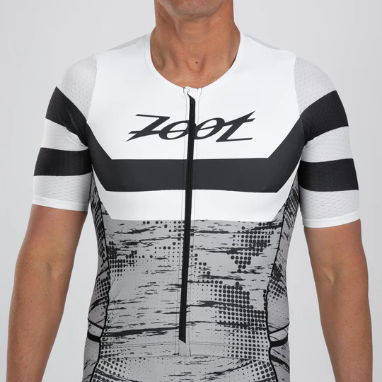 ZOOT Men's Ltd Tri Aero Fz Racesuit - Distortion