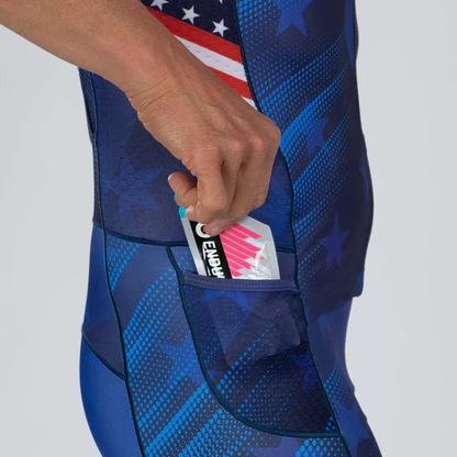 Đồ ba môn Nam Zoot Ltd Tri Slvs Fz Racesuit - RWB