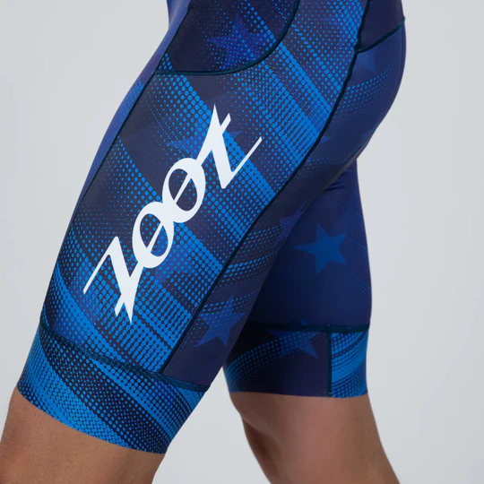 Đồ ba môn Nam Zoot Ltd Tri Slvs Fz Racesuit - RWB