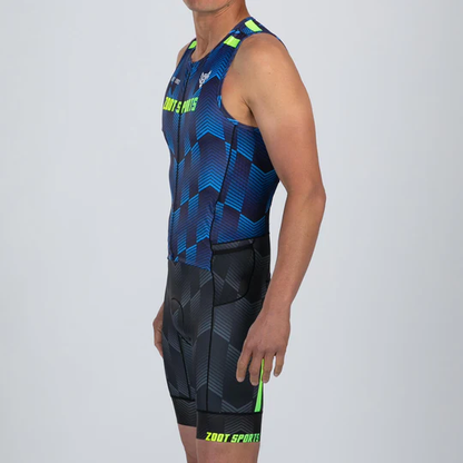Đồ ba môn Nam Zoot LTD Tri SLVS Fz Racesuit - Speedway