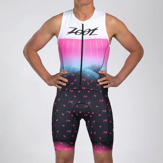 Đồ ba môn Nam Zoot Ltd Tri Slvs Fz Racesuit - Vice