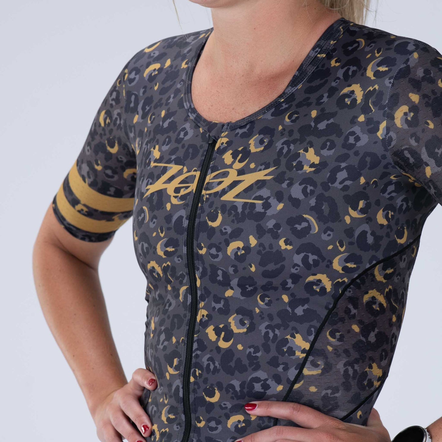 Đồ ba môn Nữ Zoot LTD Tri Aero Fz Racesuit - Cheetah