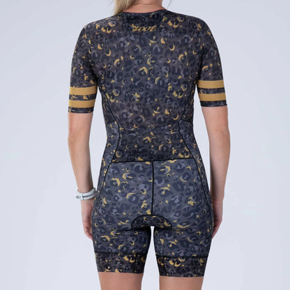 Đồ ba môn Nữ Zoot LTD Tri Aero Fz Racesuit - Cheetah