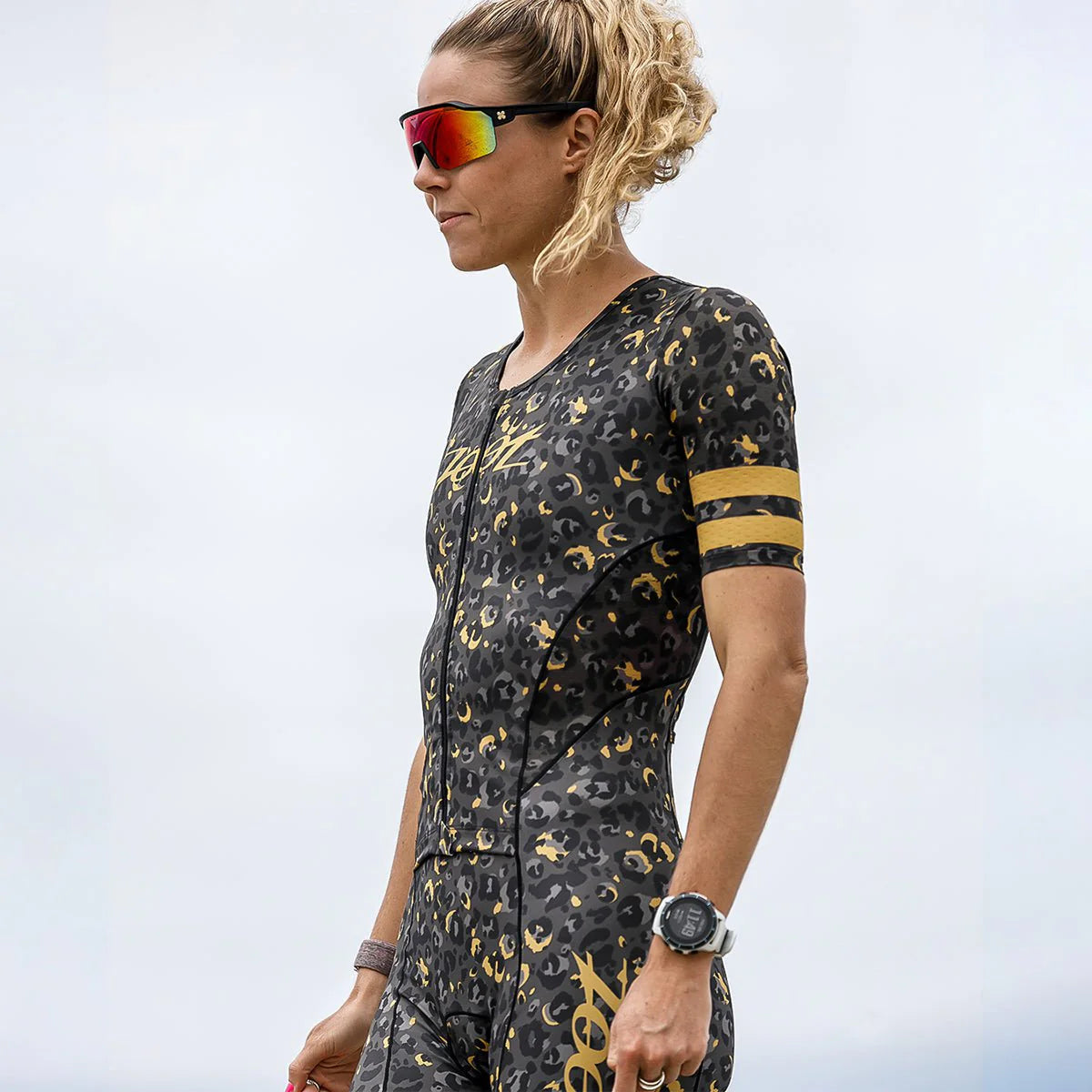 Đồ ba môn Nữ Zoot LTD Tri Aero Fz Racesuit - Cheetah