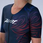 ZOOT Women's Ltd Tri Aero Fz Racesuit - Phoenix