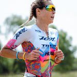 ZOOT Women's Ltd Tri Aero Fz Racesuit - Salty Groove