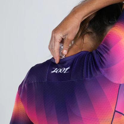Đồ ba môn Nữ Zoot LTD Tri Aero Fz Racesuit - Twilight