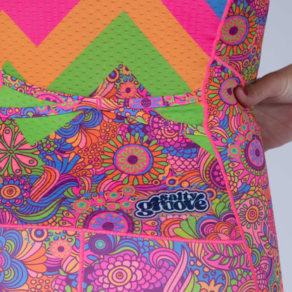 Đồ ba môn Nữ Zoot LTD Tri SLVS Fz Racesuit - Salty Groove