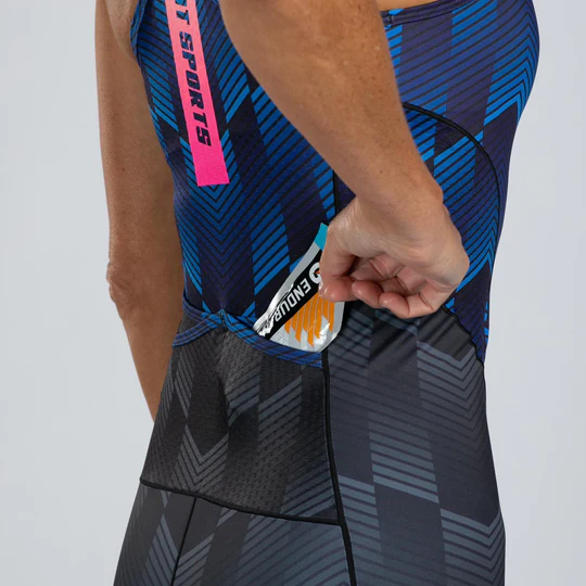 Đồ ba môn Nữ Zoot LTD TRi SLVS Fz Racesuit - Speedway