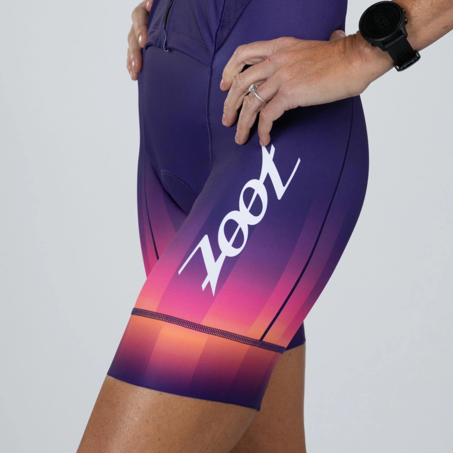 Women's Ltd Tri Slvs Fz Racesuit - Twilight