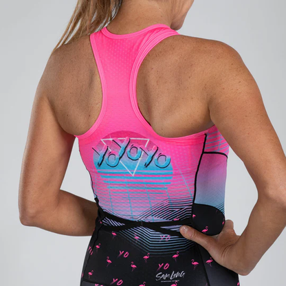 Đồ ba môn Nữ Zoot LTD Tri SLVS FZ Racesuit - Vice