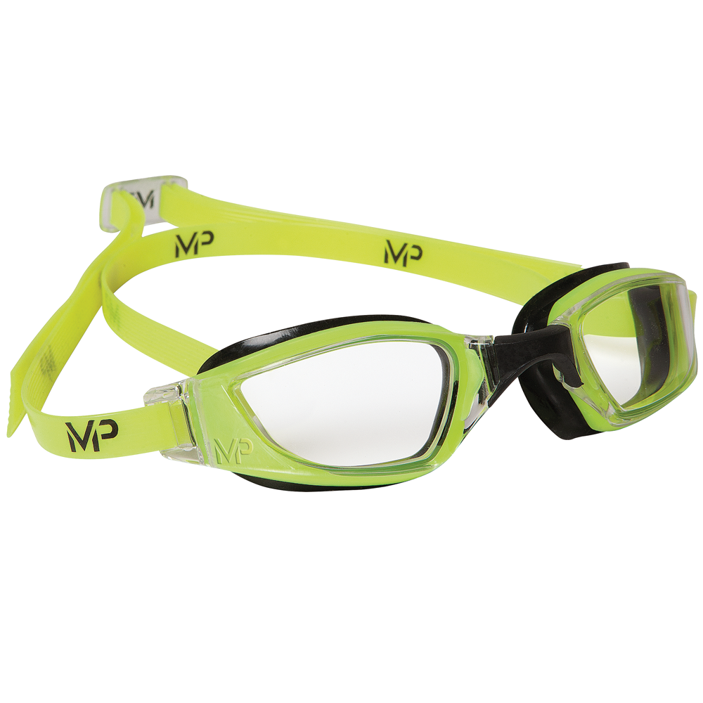 Kính bơi Aqua Sphere Xceed Goggles - Yellow/Black: Clear Lens