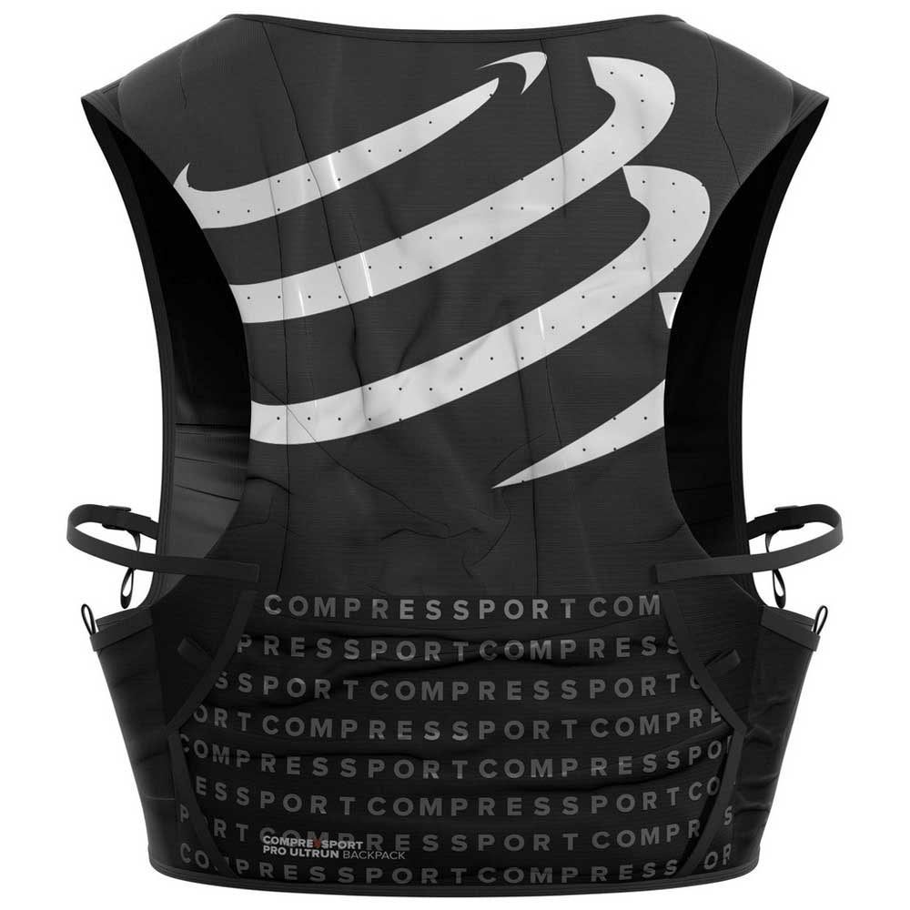 Vest chạy Trail Compressport Unisex's UltRun S Pack - Đen (Black)