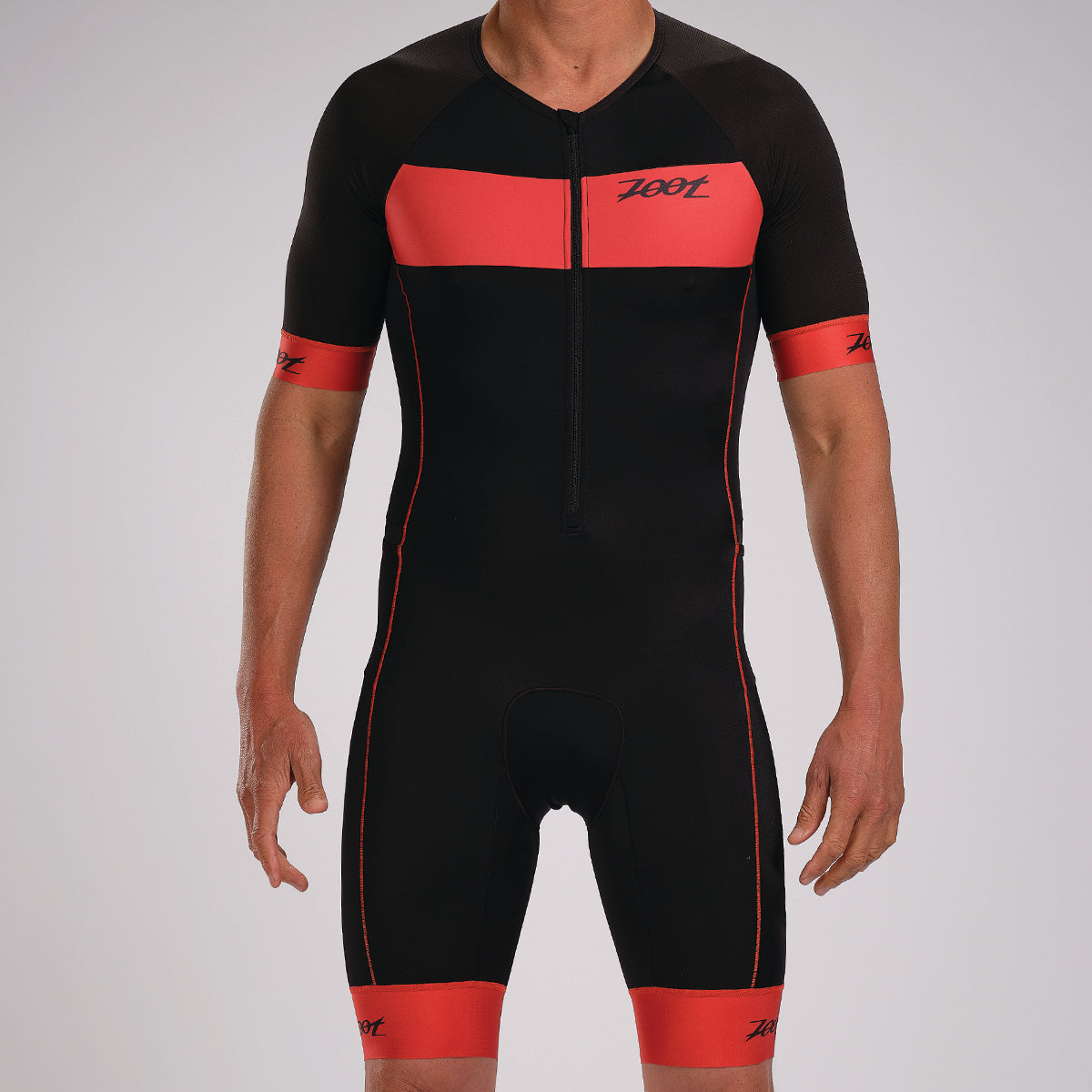 Bộ áo 3 môn Nam Zoot Core Tri AERO Racesuit - Cardinal